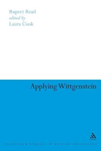 Tapa de Applying Wittgenstein (Continuum Studies in British Philosophy)