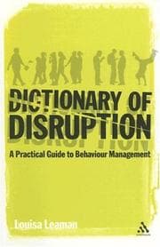Tapa de The Dictionary of Disruption