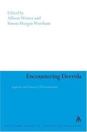 Tapa de Encountering Derrida
