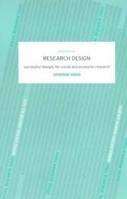 Tapa de Research Design (Social Research Today)