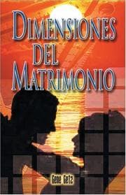 Tapa de Dimensiones del Matrimonio