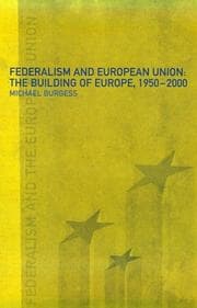 Tapa de Federalism and European Union