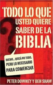 Tapa de Everything You Want to Know about the Bible