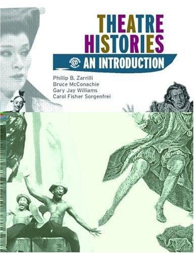 Tapa de Theatre Histories