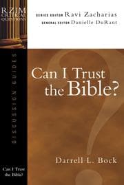 Tapa de Can I Trust the Bible?