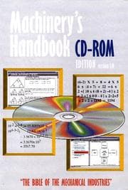 Tapa de Machinery's Handbook CD-ROM & "Toolbox" Edition Set