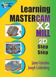 Tapa de Learning Mastercam X2 Mill 2D Step by Step