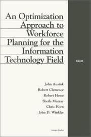 Tapa de An Optimization Approach to Workforce Planning for the Information Technology Field