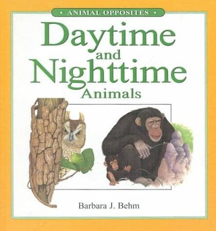 Tapa de Daytime and nighttime animals