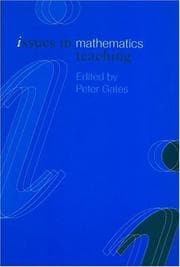 Tapa de Issues in Math Teaching (Issues in Subject Teaching)
