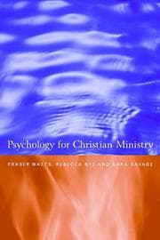 Tapa de Psychology for Christian Ministry