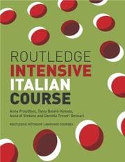 Tapa de Routledge intensive Italian course / Anna Proudfoot, Daniela Treveri Genneri, Anna Distefano