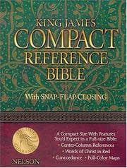 Tapa de King James Compact Reference Bible