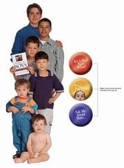 Tapa de Bringing Up Boys Special Signage Kit with Sticker and Other and Bookmark
