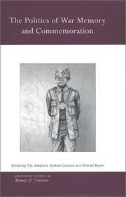 Tapa de The politics of war memory and commemoration