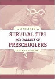 Tapa de Survival Tips for Parents of Preschoolers (Life Lines)
