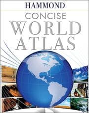 Tapa de Hammond Concise World Atlas