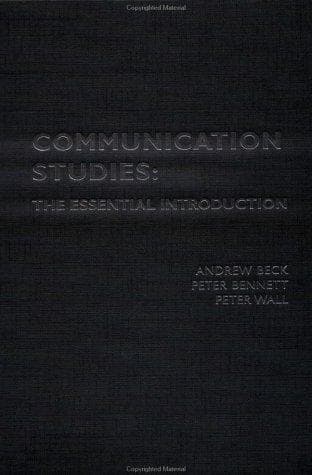 Tapa de Communication Studies