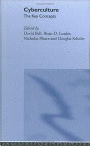 Tapa de Cyberculture The Key Concepts