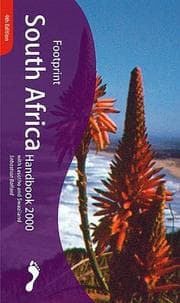 Tapa de Footprint South Africa Handbook 2000
