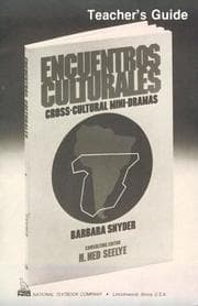 Tapa de Encuentros Culturales/Teachers Manual