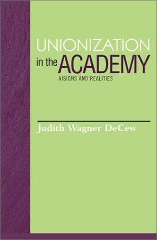 Tapa de Unionization in the Academy