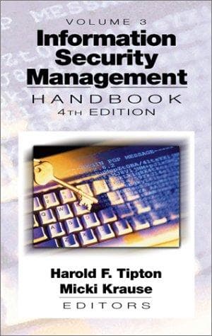 Tapa de Information Security Management