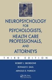 Tapa de Neuropsychology for psychologists, health care professionals, and attorneys