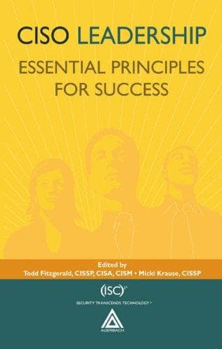 Tapa de CISO leadership