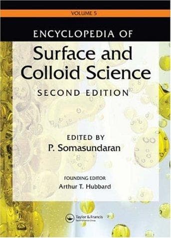 Tapa de Encyclopedia of Surface And Colloid Science