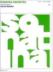 Tapa de Sonatina Favorites for Intermediate Piano (Book 2)