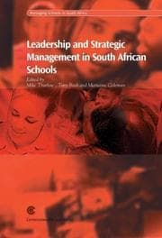 Tapa de Leadership and strategic management in South African schools