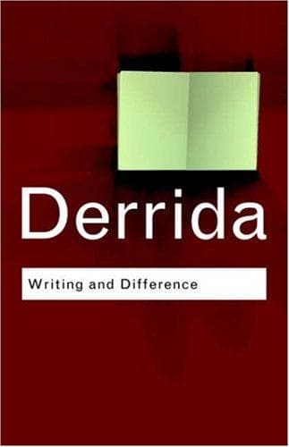 Tapa de Writing and Difference (Routledge Classics)
