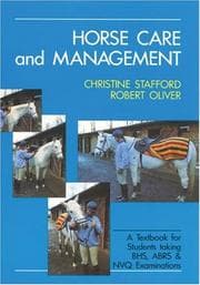 Tapa de Horse Care and Management