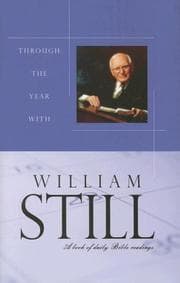 Tapa de Through the Year with William Still