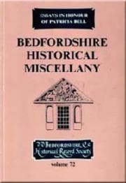 Tapa de Bedfordshire historical miscellany