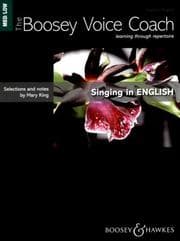 Tapa de Boosey Voice Coach - Singing in English Medium/Low Voice