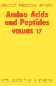 Tapa de Amino Acids and Peptides, Vol. 17 (Amino Acids and Peptides)