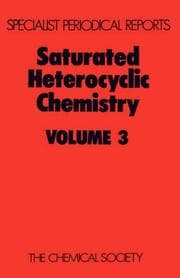 Tapa de Saturated Heterocyclic Chemistry