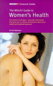 Tapa de "Which?" Guide to Women's Health ("Which?" Consumer Guides)