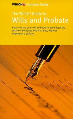 Tapa de Wills and Probate ("Which?" Consumer Guides)