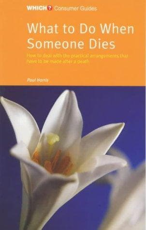 Tapa de What to Do When Someone Dies ("Which?" Consumer Guides)