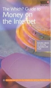 Tapa de "Which?" Guide to Money on the Internet ("Which?" Consumer Guides)