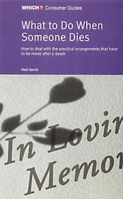 Tapa de What to Do When Someone Dies ("Which?" Consumer Guides)