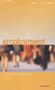 Tapa de The "Which?" Guide to Employment ("Which?" Consumer Guides)