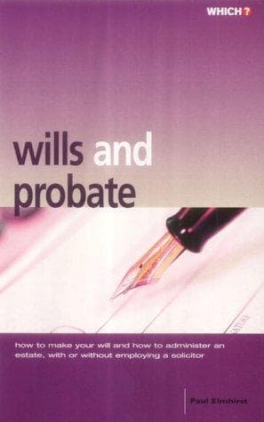 Tapa de "Which?" Wills and Probate ("Which?" Consumer Guides)