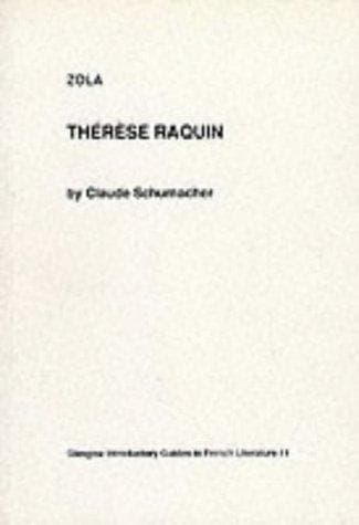 Tapa de Therese Raquin, Zola