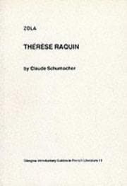 Tapa de Therese Raquin, Zola