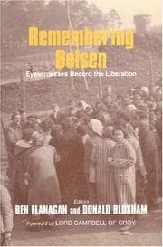Tapa de Remembering Belsen