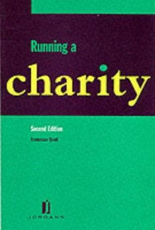 Tapa de Running a charity